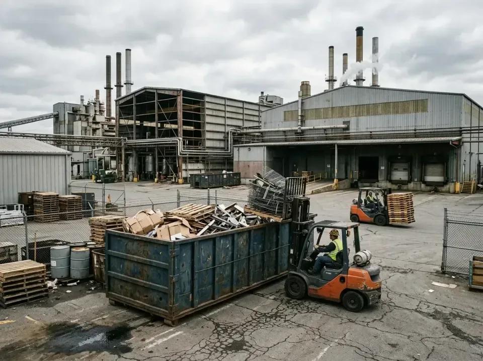 industrial-factory-scrap-conta-003 — frequently asked questions, Cheap Roll-off Dumpster Rentals in New Stanton, PA